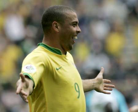 Brazílie - Ghana: Ronaldo