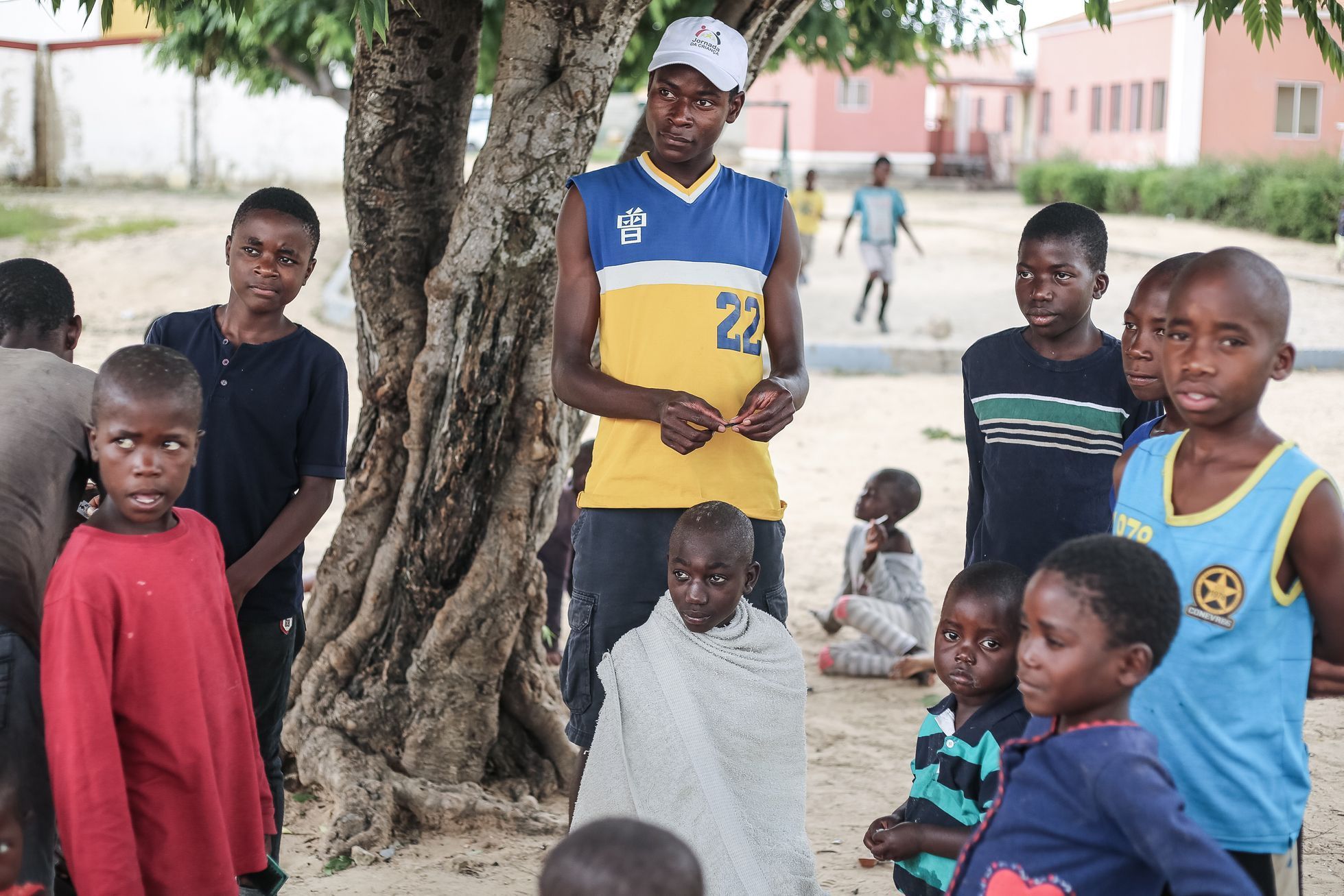Dětský domov, Kuito, Angola
