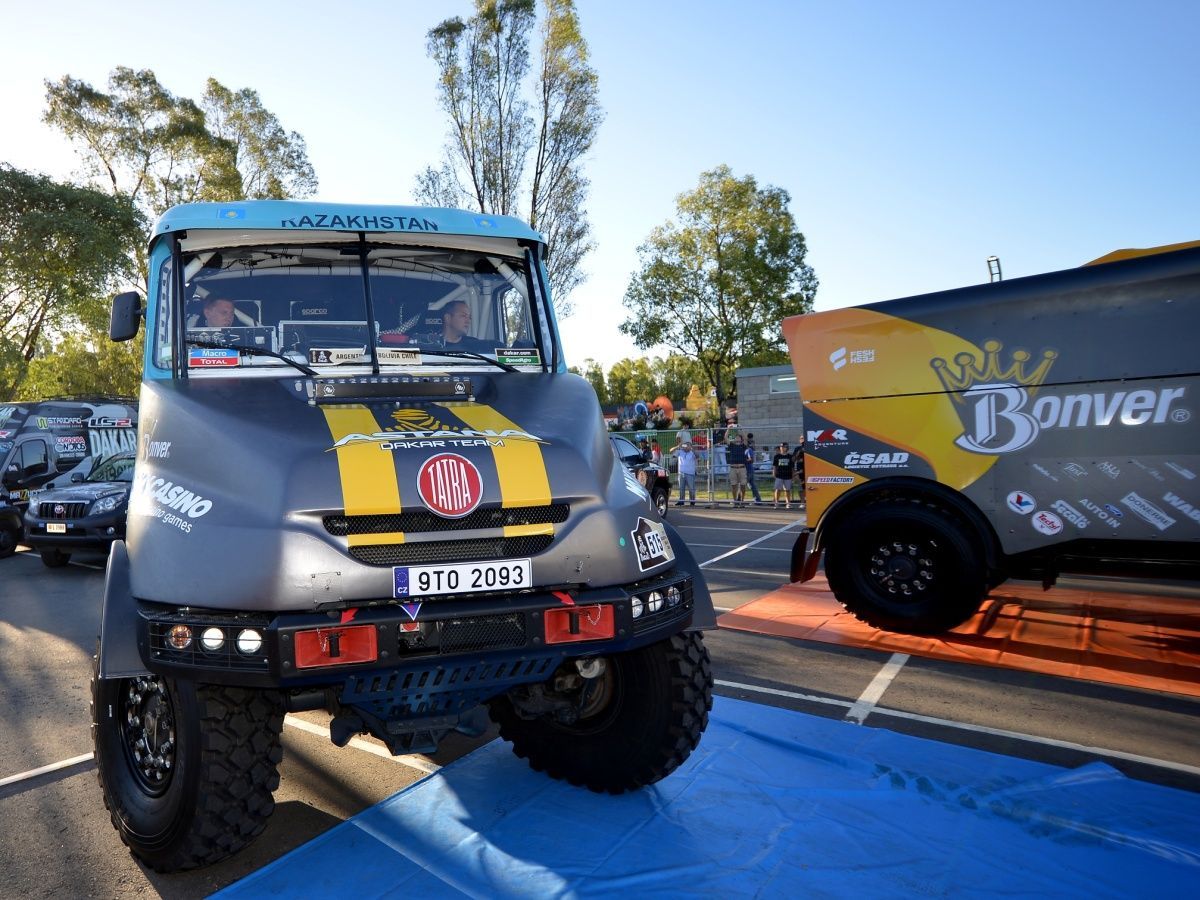 Rallye Dakar 2015: Artur Ardavičus, Tatra - Bonver Dakar Project