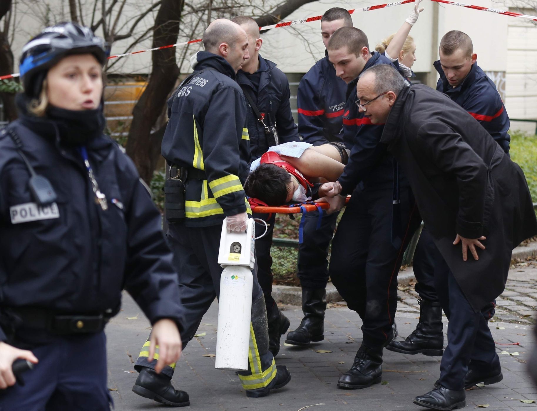 Útok na pařížskou redakci časopisu Charlie Hebdo.