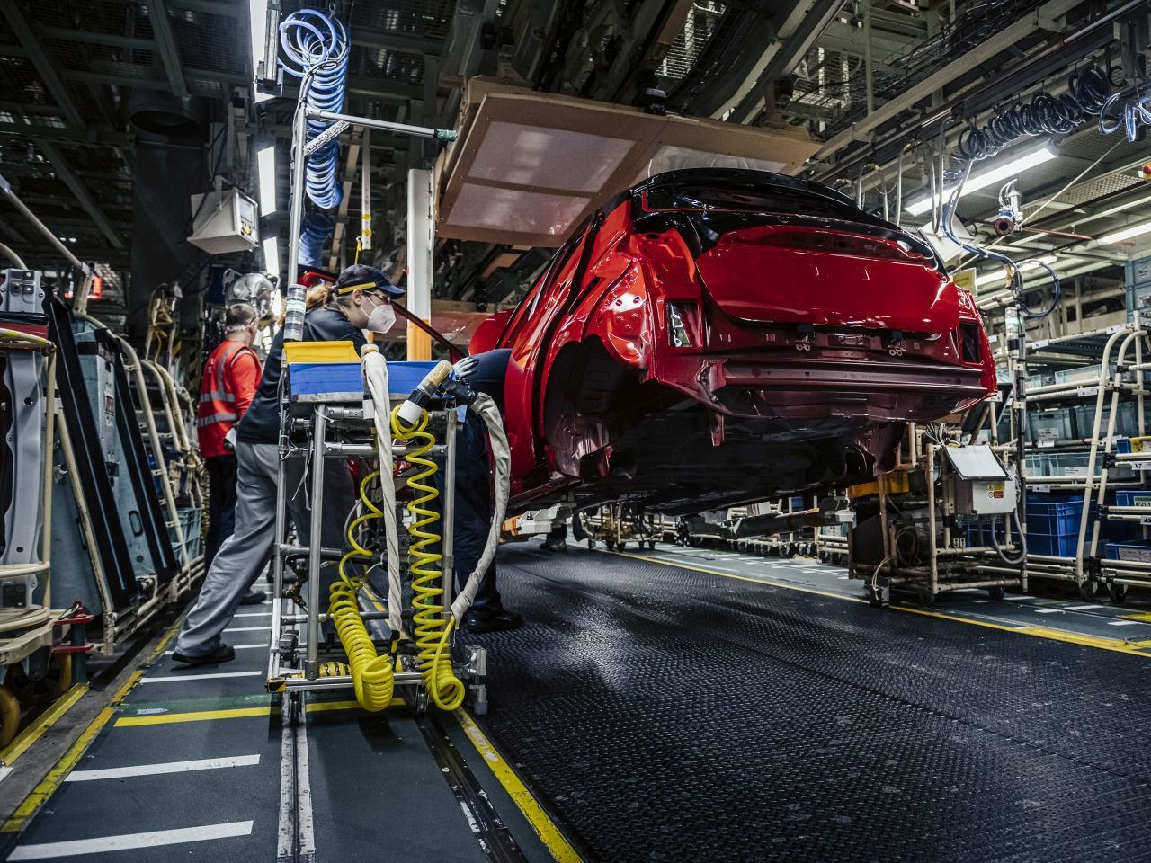 Toyota Yaris výroba továrna Kolín