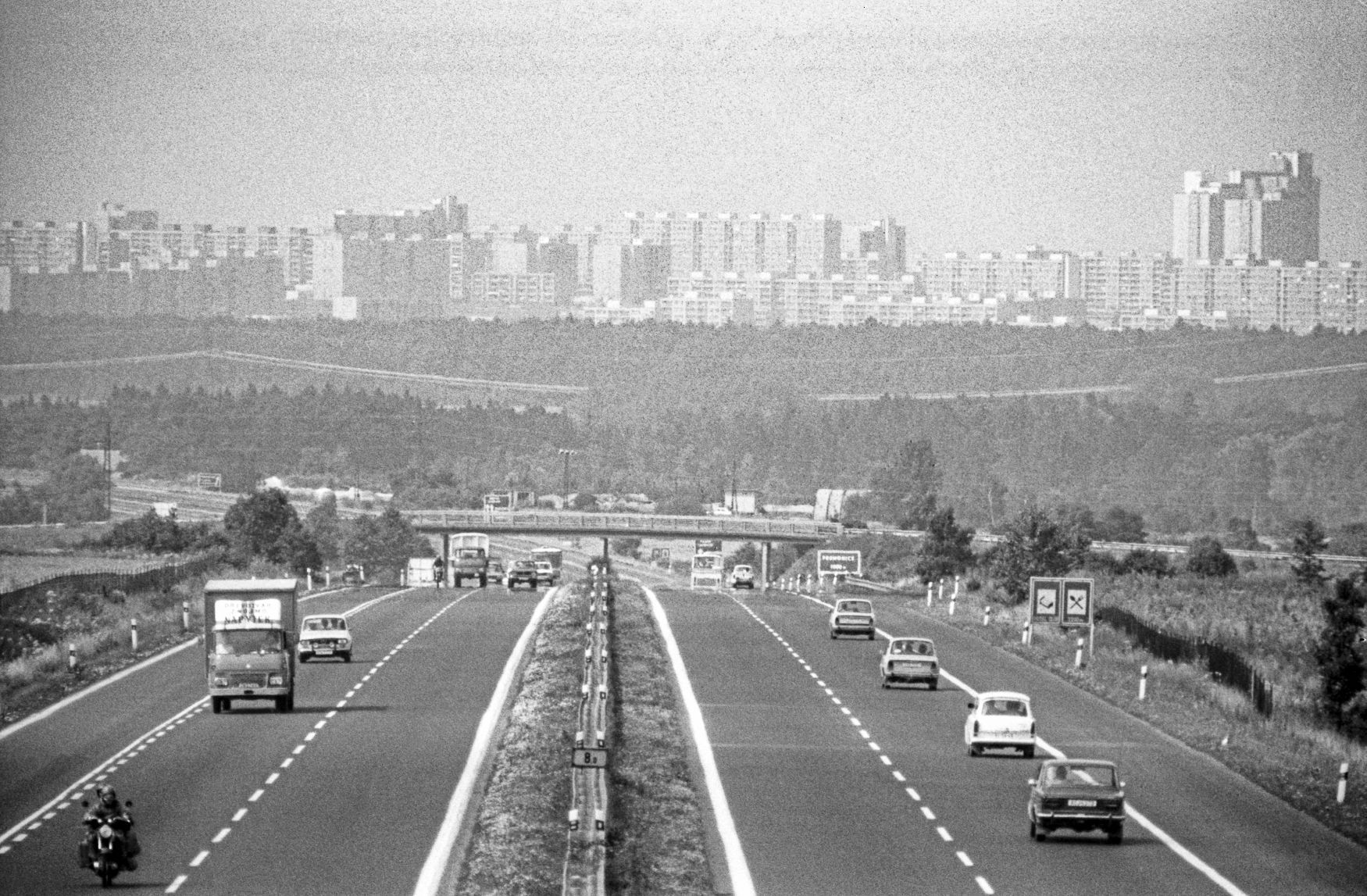 Dálnice D1 provoz 1983