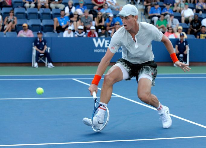 Tomáš Berdych na tenisovém US Open