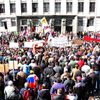 Demonstrace zemědělců v Praze