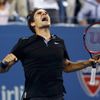 Roger Federer na US Open 2014