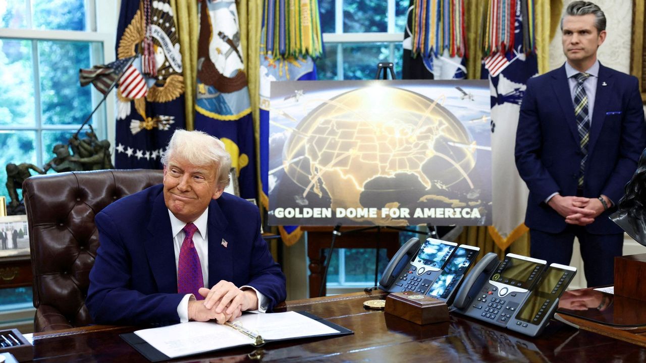 Nová příprava na hvězdné války. Zachytíme rakety z vesmíru, tvrdí Trump