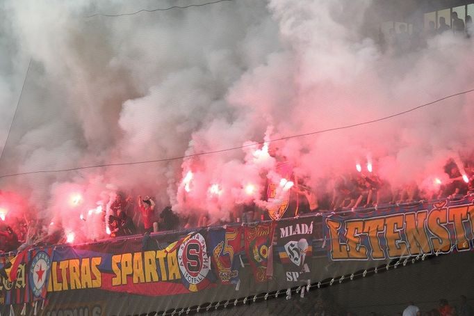 Sparta vs. Olomouc, loučící se David Lafata