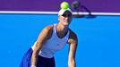 Markéta Vondroušová na turnaji v Dauhá