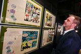 Saudkova rodina se rozhodla vystavit 130 původních kreseb pár měsíců poté, co Nejvyšší soud potvrdil, že kresby patří jí, a nikoliv sběrateli Tomáši Šmídkovi.