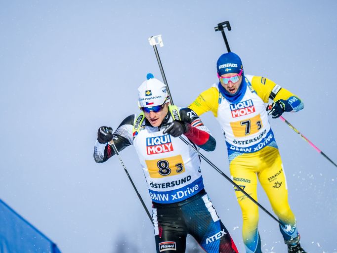 biatlon, MS 2019 v Östersundu, smíšená štafeta, Ondřej Moravec