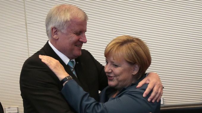 Angela Merkelová (CDU) a Horst Seehofer (CSU).