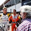 F1, VC Monaka 2017: Nico Hülkenberg, Jolyon Palmer a režisér George Lucas