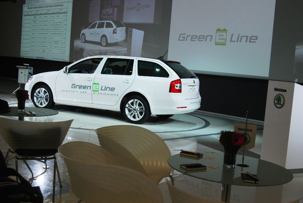 Elektrická škoda octavia