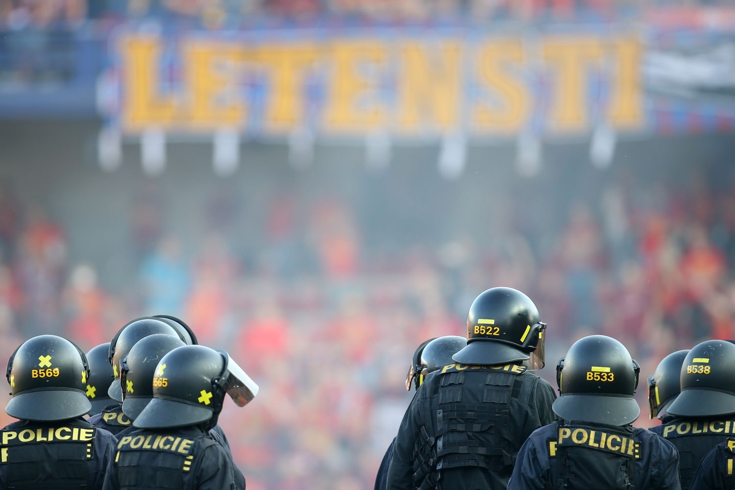 EPL, Sparta-Slavia: policie