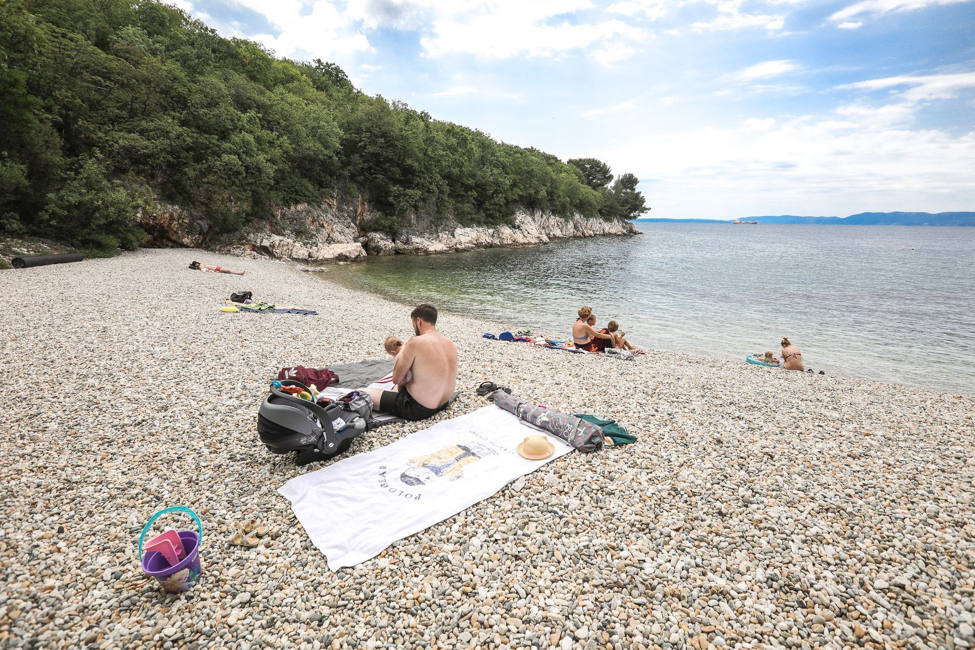 Chorvatsko 2020, pláže, dovolená, koupání