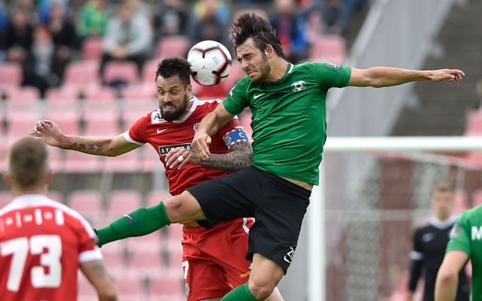 Baráž o Fortuna:Ligu 2019: Jaroslav Tregler a Lukáš Magera