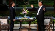 Macron, Si Ťin-pching, Čina, Francie