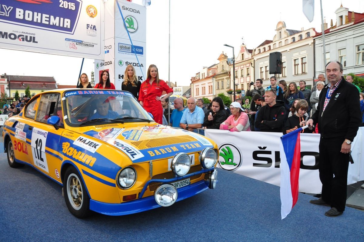 Rallye Bohemia 2015: Škoda 130 RS