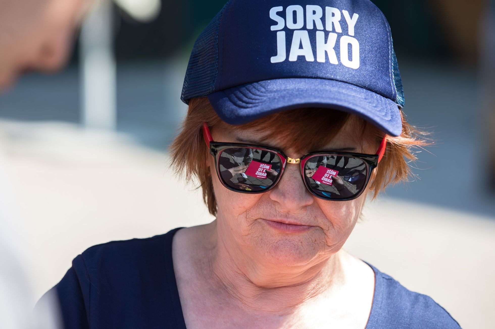 Andrej Babiš, meeting Břeclav, obytňák, karavan, kampaň - Sorry jako
