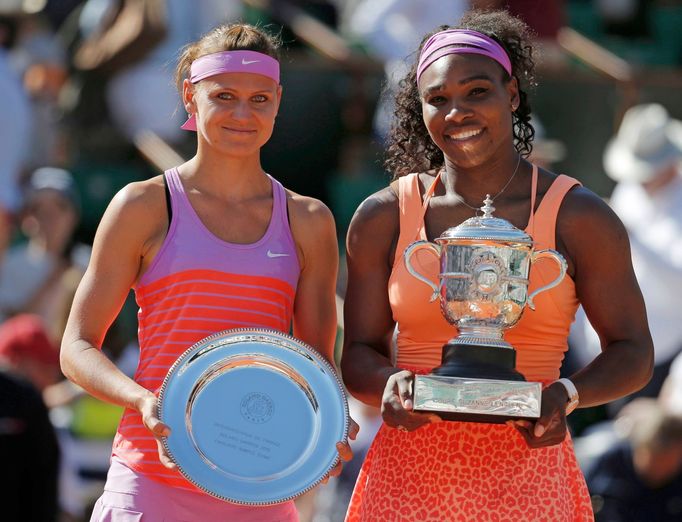 French Open 2015: Lucie Šafářová a Serena Williamsová po finále