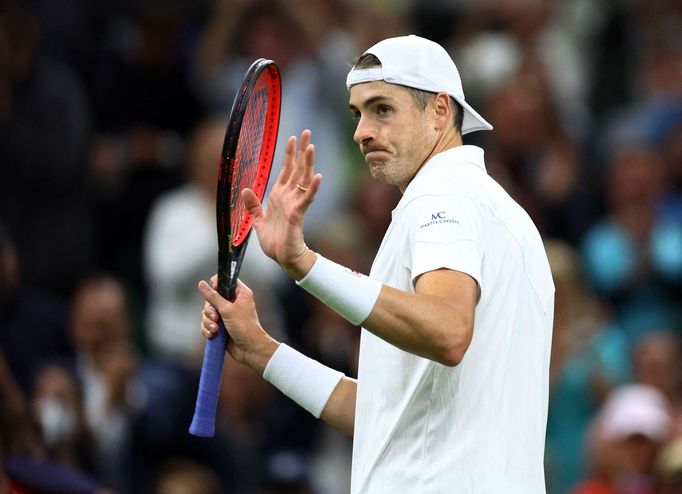 Wimbledon 2022, 3. den (John Isner)