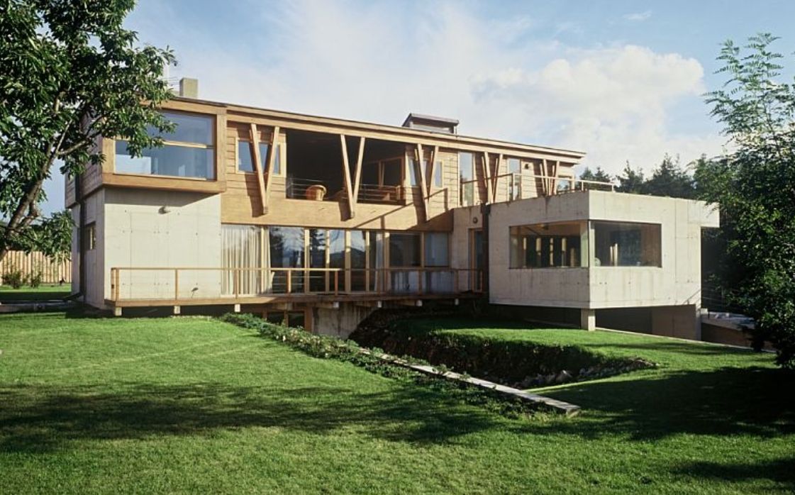 Josef Pleskot, Petr Kellner, vila, dům, Vrané nad Vltavou, architektura