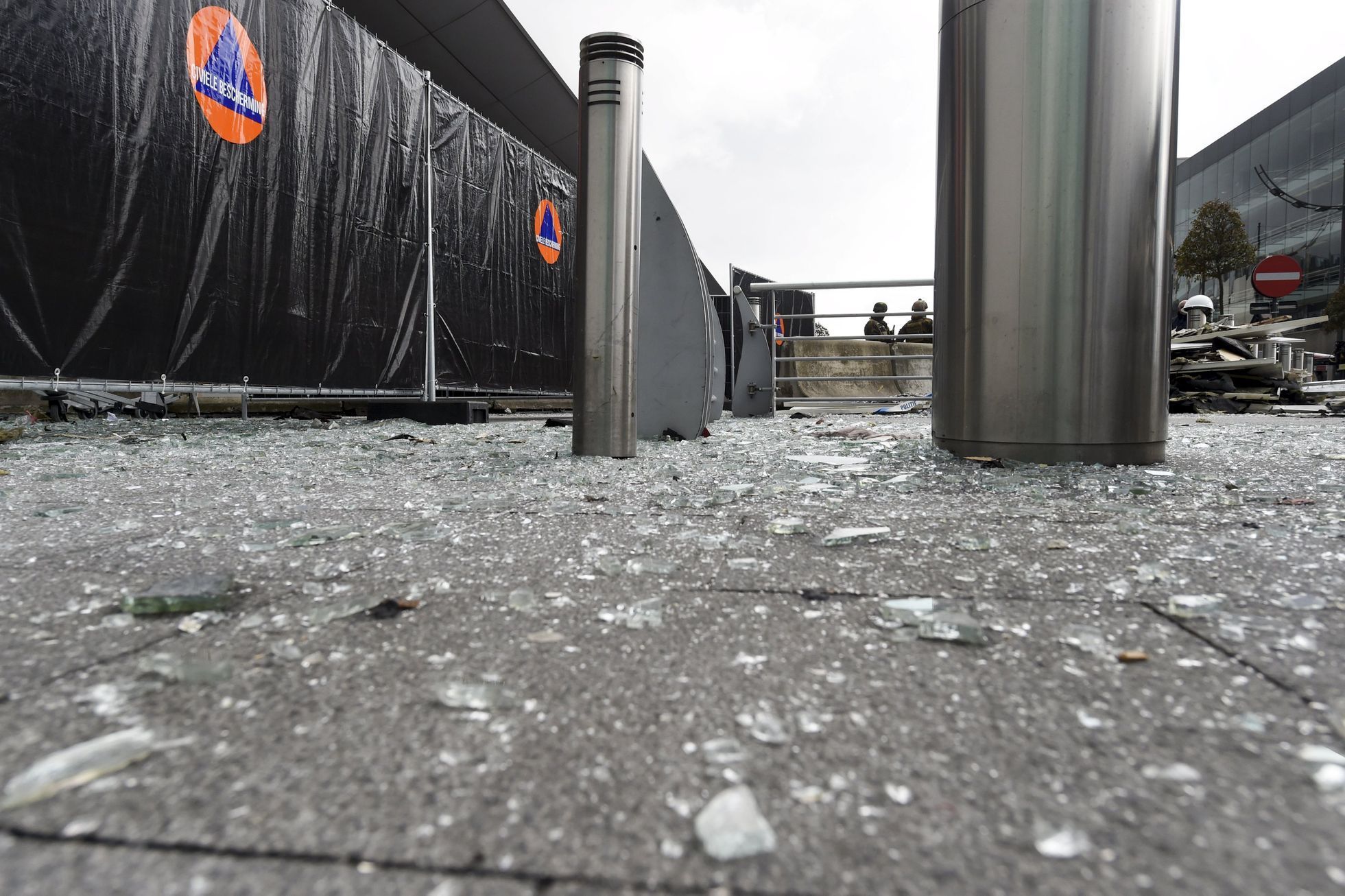 Letiště Zaventem po útocích