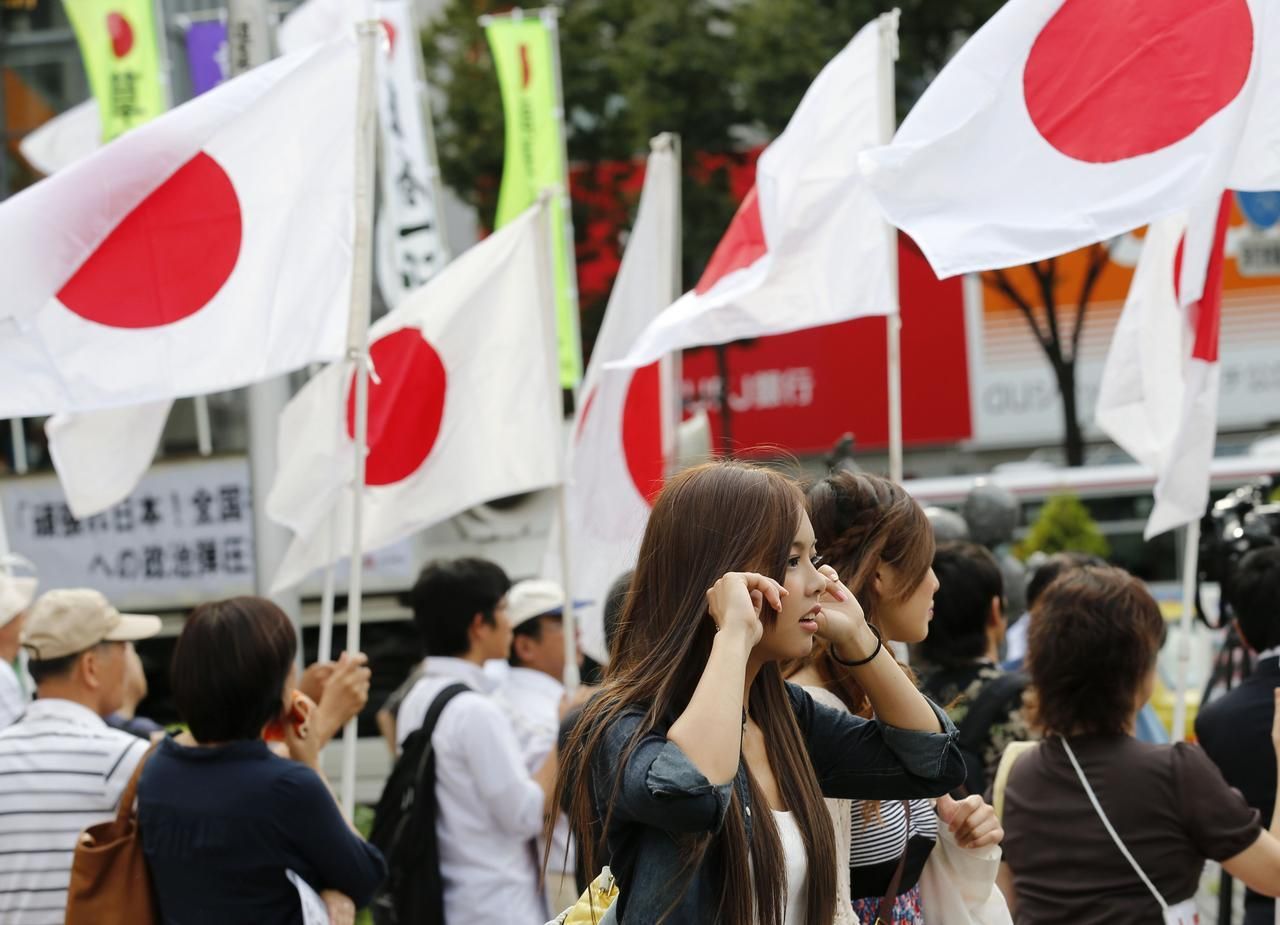 Demonstrace v Číně a Japonsku