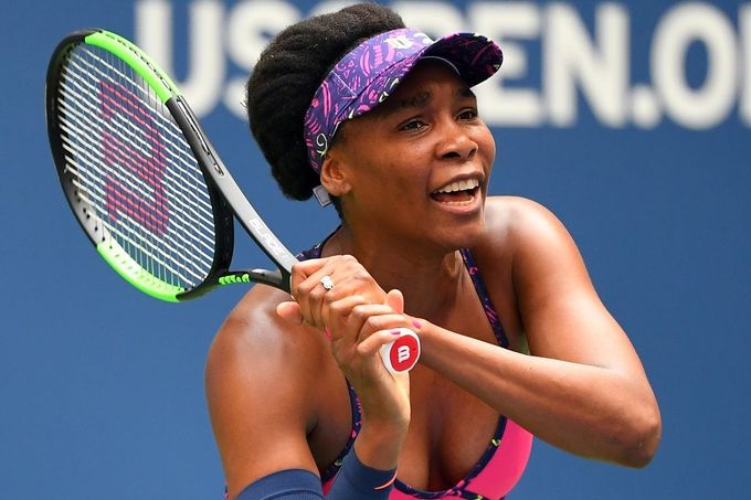 US Open 2018, vedro (Venus Williamsová)