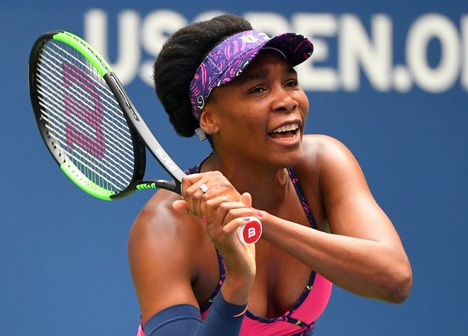 US Open 2018, vedro (Venus Williamsová)