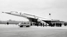 Tupolev 144  na přazském letišti v roce 1971