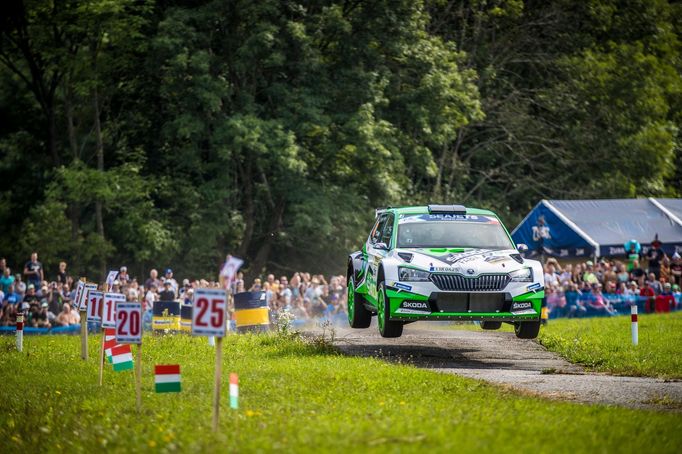 Jan Kopecký, Škoda Fabia R5 na Barum rallye 2019