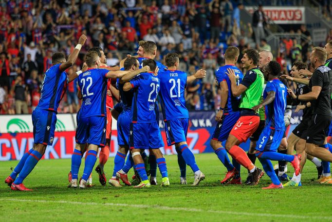 Prodloužení zápasu FC Viktoria Plzeň - The New Saints, 3. předkolo Evropské konferenční ligy