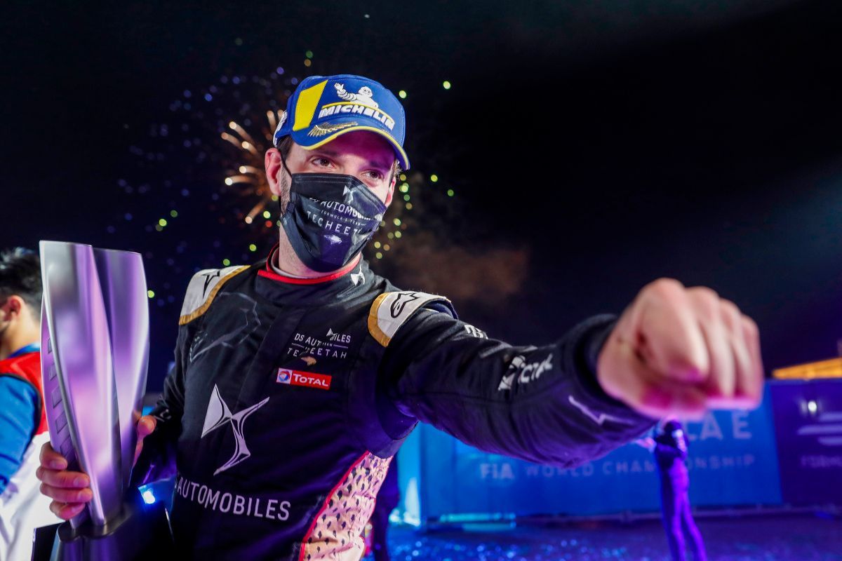 Formule E v Rijádu 2021: Jean-Eric Vergne