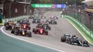 Start Velké ceny Brazílie F1 2021