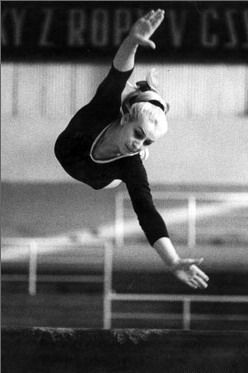 Věra Čáslavská, sportovní gymnastka