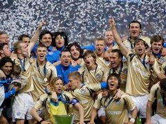 Takhle slaví Zenit Petrohrad