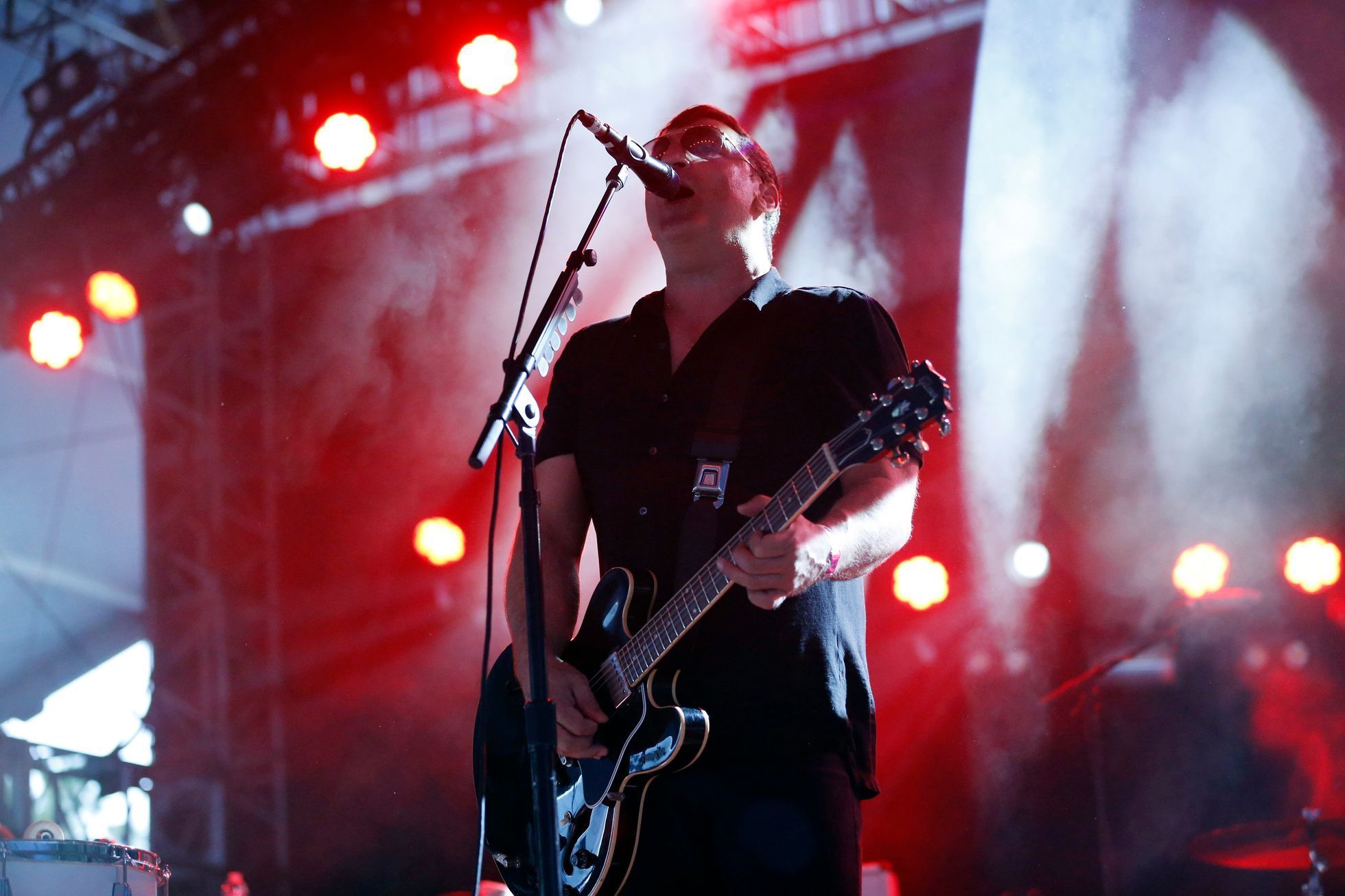 Greg Dulli of The Afghan Whigs performs at the Coachella Valley Music and Arts Festival in Indio, California