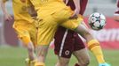 GL, Dukla-Sparta: Lukáš Štetina (19) - David Lafata