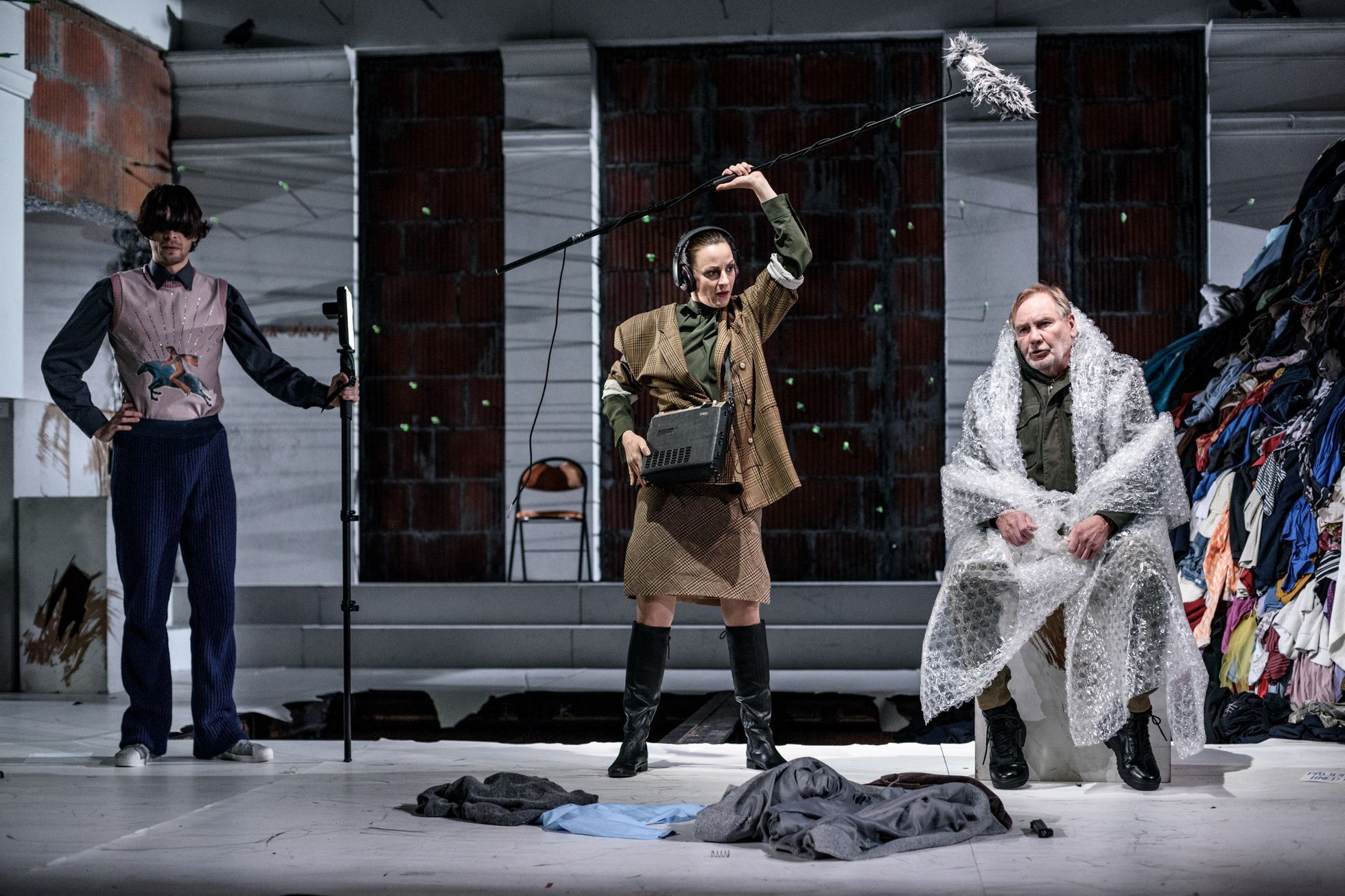 Snímek z inscenace Vítejte v Thébách