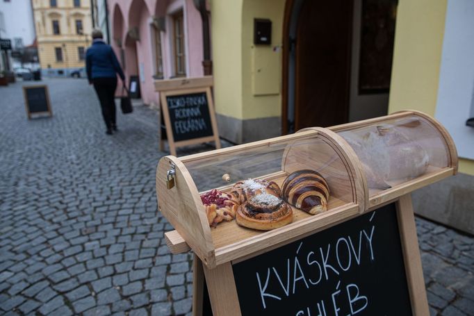 Do Leipomo láká zákazníky speciální cedule...