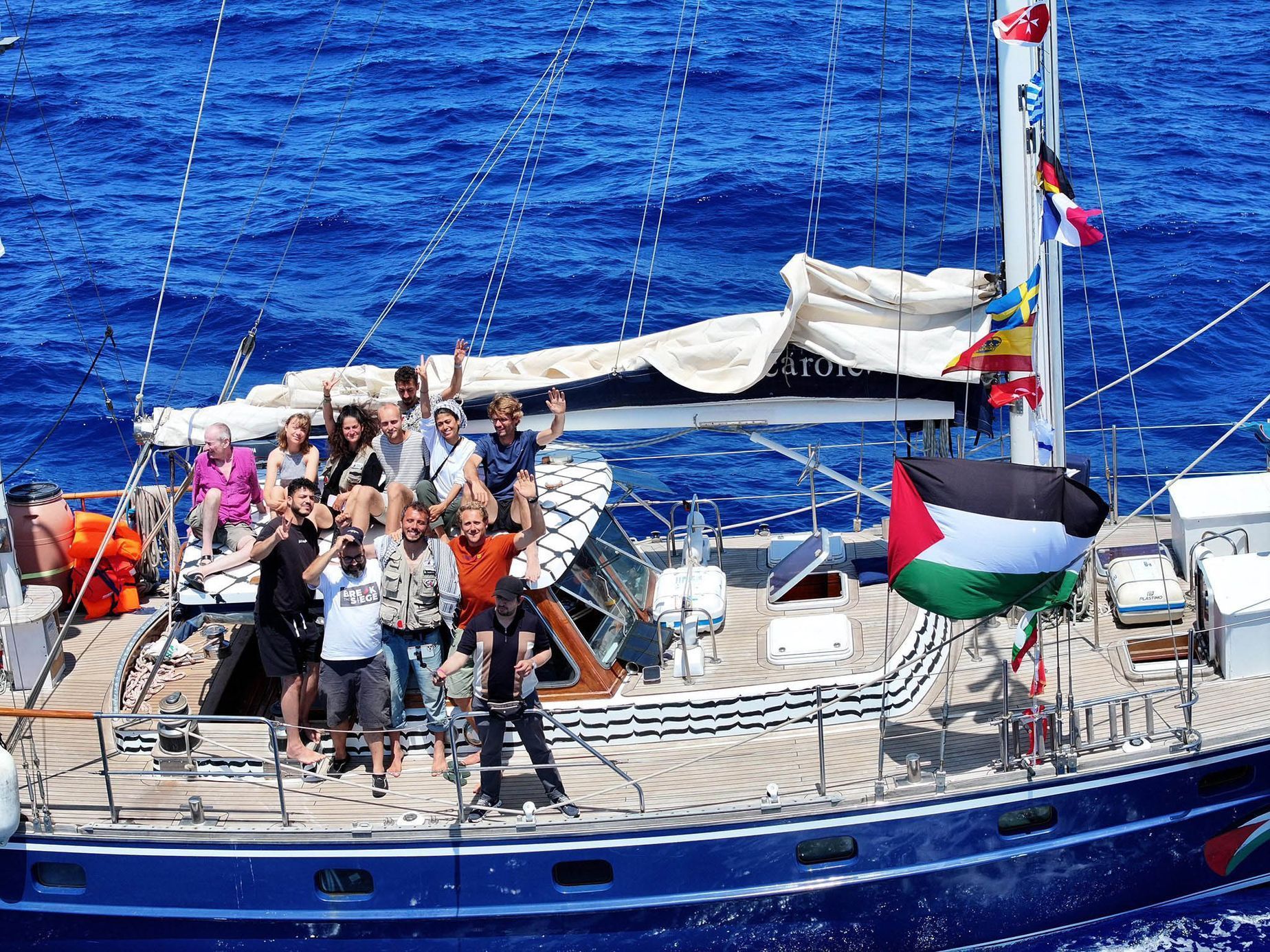 Freedom Flotilla, Palestina, Gaza, Greta Thunberg