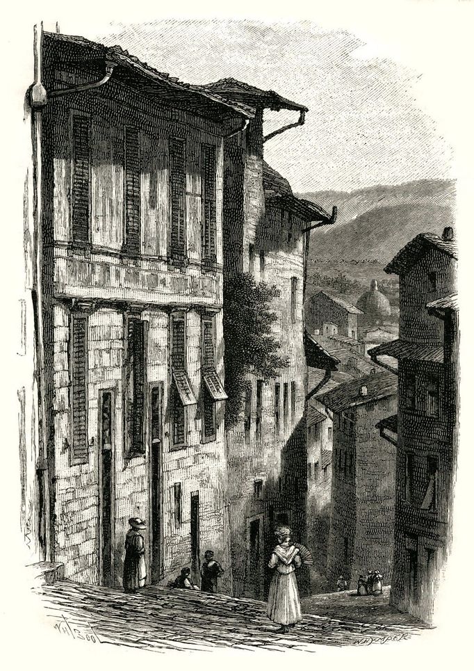 Rodný dům Galilea Galileiho ve Florencii.