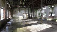 The camp Rovnost, cloak-rooms.