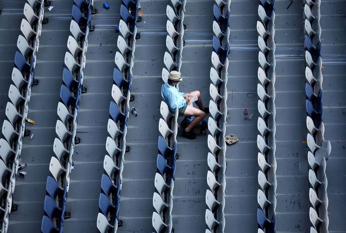 Fanoušek na Australian Open