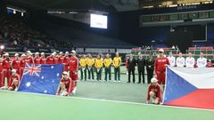 Fed Cup, Česko - Austrálie: slavnostní zahájení