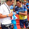 Alberto Contador a Miguel Indurain na letošní Vueltě