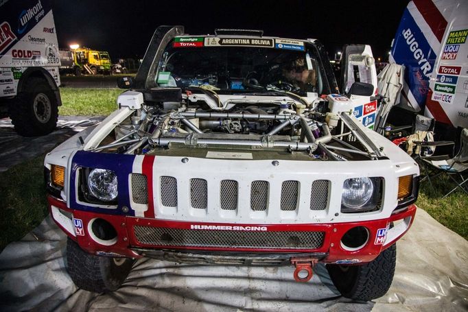 Rallye Dakar 2016: Tomáš Ouředníček, Hummer