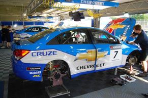 Tým Chevrolet na WTCC v Brně