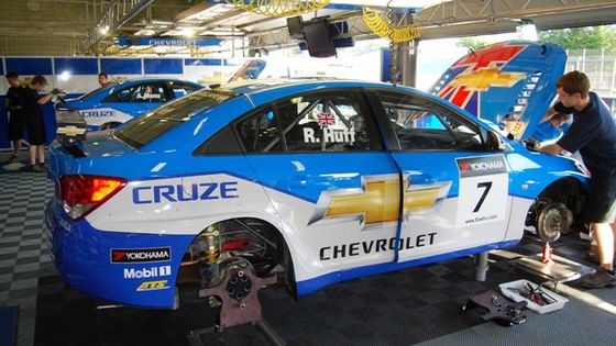 Tým Chevrolet na WTCC v Brně